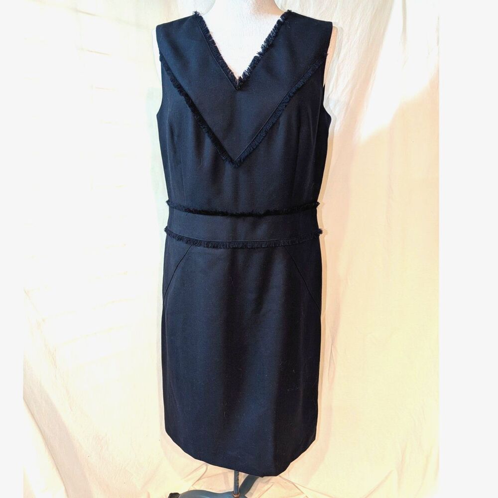 NWT Brooks Brothers Navy Sleeveless Dress, size 14